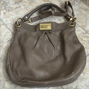 Marc by marc Jacob’s classic hillier Q  Leather Shoulder Bag